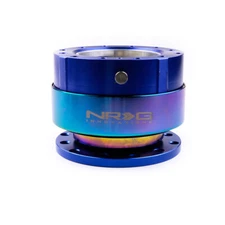 NRG Rainbow&Blue DING SOUND Steering Wheel Quick Release Hub Snap Off Boss Kit