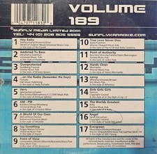189 SUNFLY KARAOKE CDG