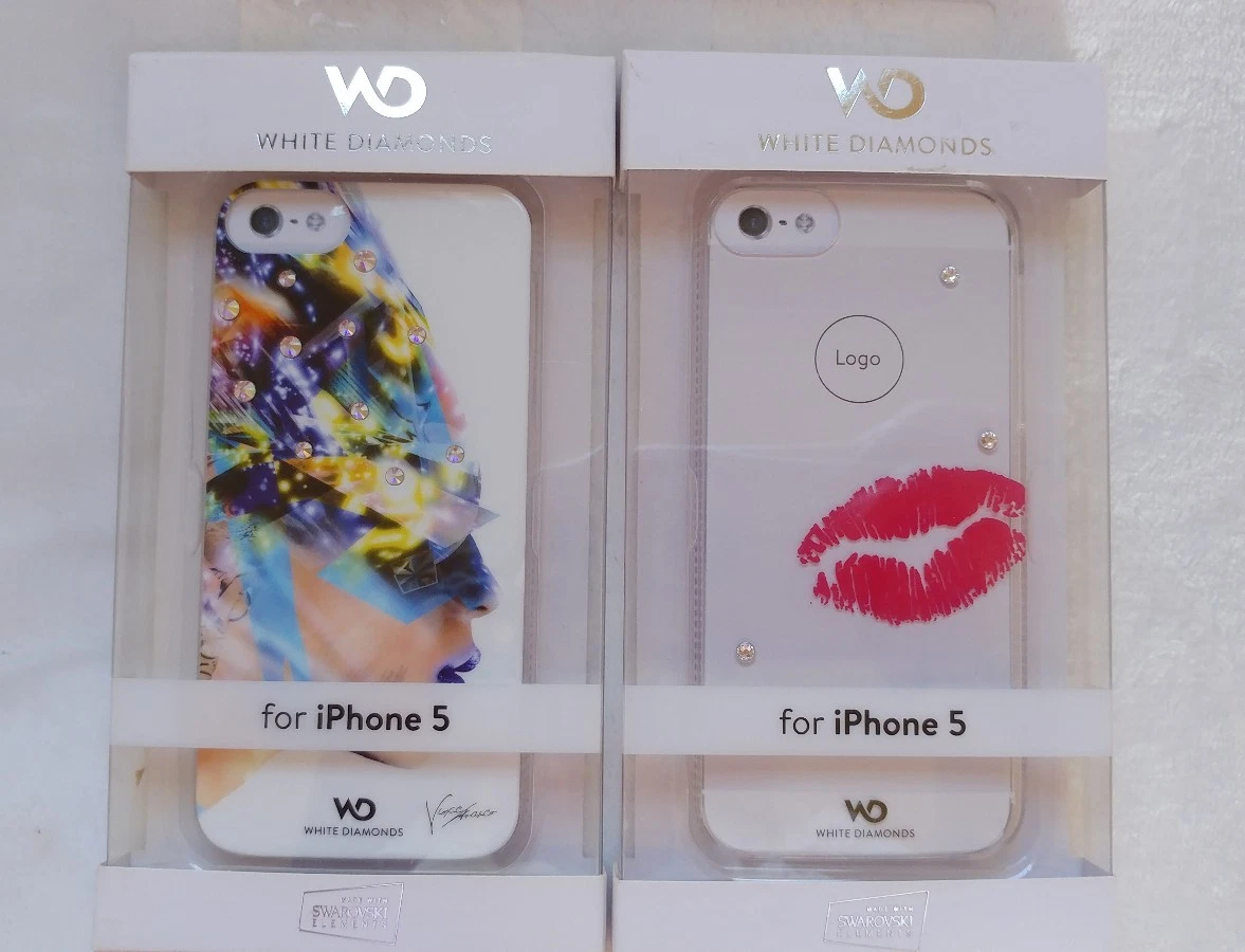 Coque IPhone 5 Métallisée Rose Fuchsia – Cristal Bling Claire’s – Neuve