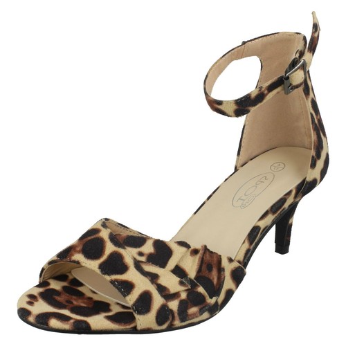 Sale Ladies F1R0847 Peep Toe Evening Court Shoes By Spot On Retail Price £19.99 - Picture 10 of 17