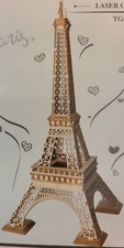 Rolife Eiffel Tower 3D Wooden Puzzle Wood Craft Toy Kits Laser Cutting Xmas Gift