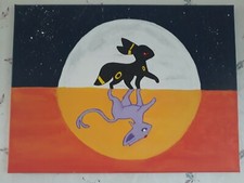 pokemon painting 18" 24"