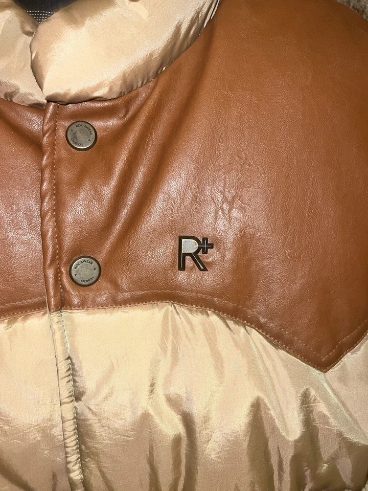 Chaleco Rocawear vintage con franela interior talla 2XL para hombre Foto 3 de 4