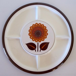 Funky-Dip-amp-Chip-Server-with-Ceramic-Centre-amp-Lacquered-Finish-Plastic-c-1970s