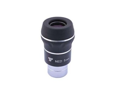 TS-Optics 1,25'' ED Okular 5 mm - 60° ebenes Bildfeld, hoher Kontrast, NED5