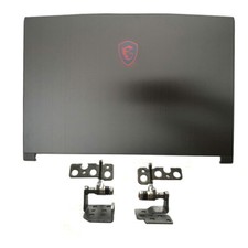 New for MSI GF65 Thin 9SD 9SE MS-16W1 MS-16W2 15.6"Black LCD Back Cover Hinges