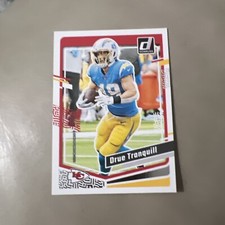 2023 Donruss #156 Drue Tranquill Kansas City Chiefs