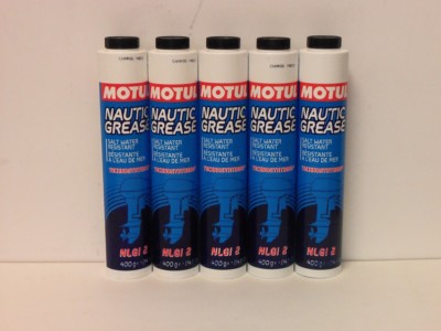 21,25 /kg Motul Nautic Grease 5 x 400 gr Kartusche Spezial Fett wasserbeständig