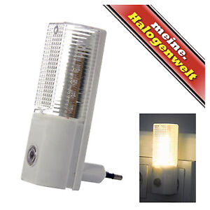 1//4x Steckdosen-Lampe 24 LED Treppen-Leuchte Nacht-Licht Bewegungsmelder Sensor