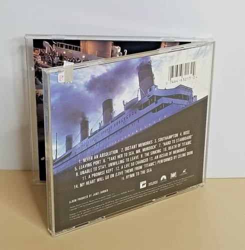 Titanic (Music from the Motion Picture) Audio CD 1997 Celine Dion - Imagen 3 de 7