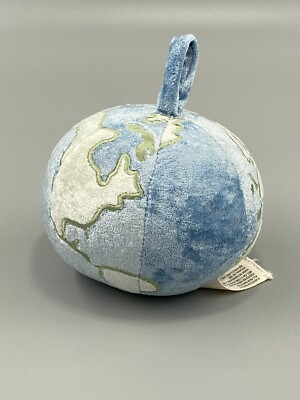 My Natural 5  Bamboo World Globe Round Plush - Stuffed Circle World Map 2010