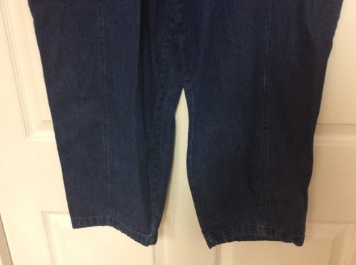 Pantalones de mezclilla para mujer Hunters Run talla 2X o 3X talla J4 azul lavado medio pierna recta 83 - Imagen 6 de 6