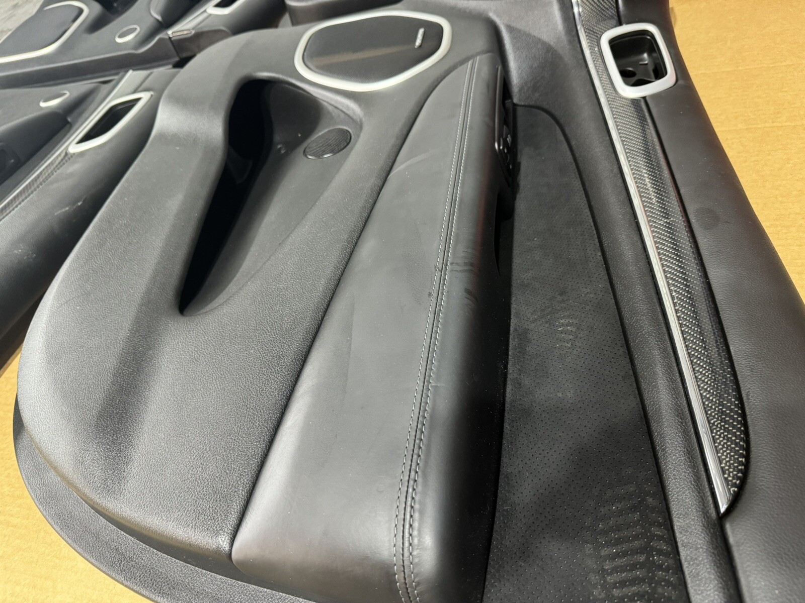 1123 Jeep Grand Cherokee SRT Carbon Fiber Black Door Panels Trackhawk