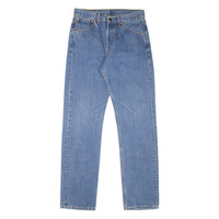 Vintage LEVI'S 535 04 Mens Jeans Blue Regular Straight 90s W29 L34