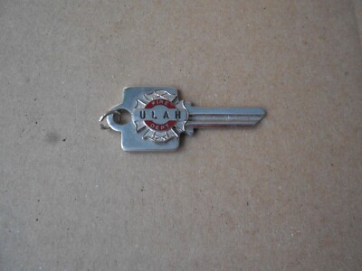 Ulah Fire Department NC North Carolina Key Blank Souvenir Promo Booster