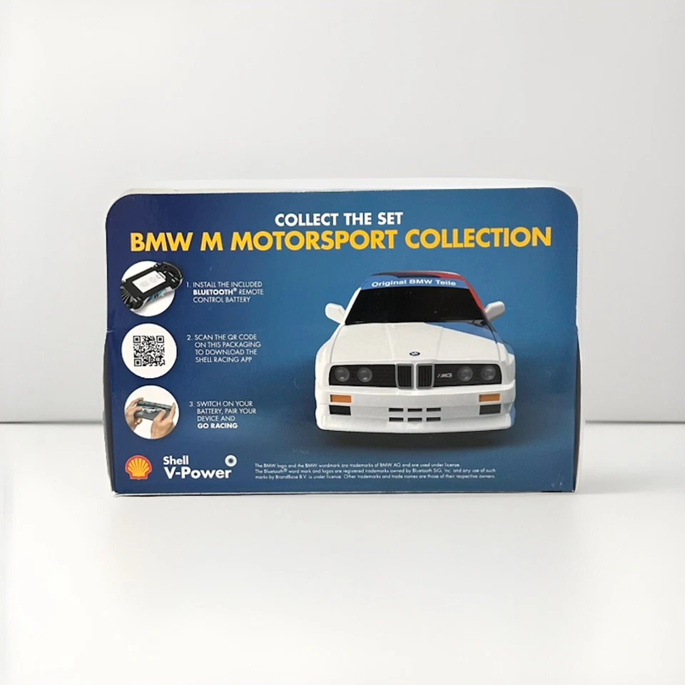 BMW M3 DIECAST 1:41 Bluetooth RC car model official licensed shell v-power - Image 2 of 4