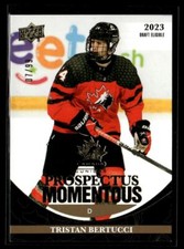2023-24 Prospectus Momentous Gold Tristan Bertucci /99 #PM-39