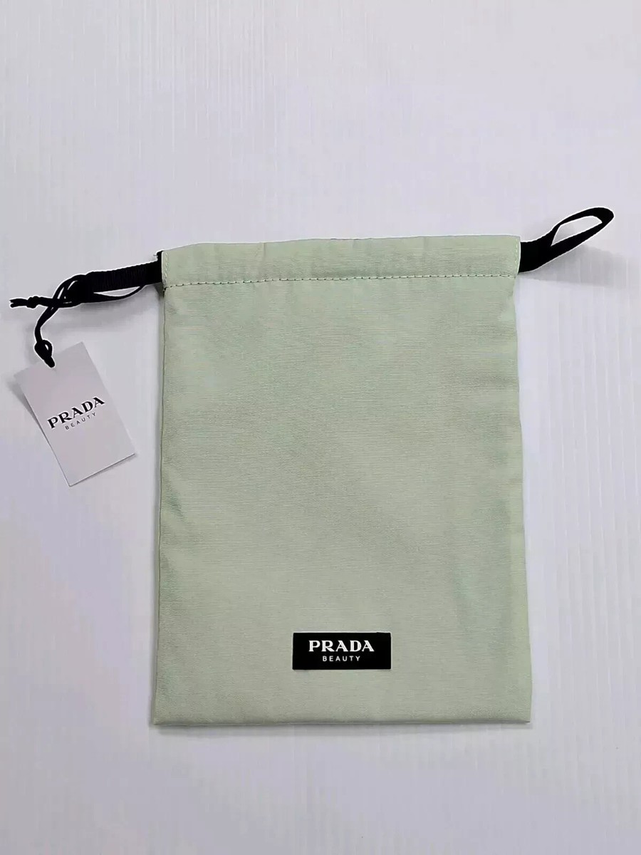 PRADA BEAUTY トートバッグ ライトグリーンポーチ付き PRADA BEAUTY トートバッグ ライトグリーンポーチ付き PRADA