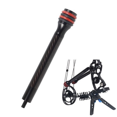 Biellette De Barre Stabilisatrice 206 Amortisseur De Stabilisation Pour Arc - Aluminium Et Caoutchouc, Filet 5/16-24, 65g Amortisseur Harmonic Bow