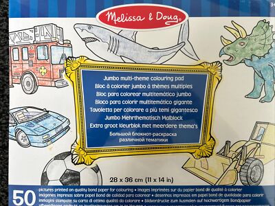 Colouring Pages Melissa And Doug Jumbo Animal Coloring Pad Melissa