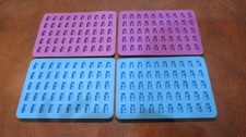 Set Of 4 Gummy Bear Silicone Molds For Candy ...