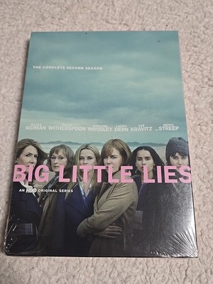 Big Little Lies Rhe Complete Second Season DVD 2019 Unopened