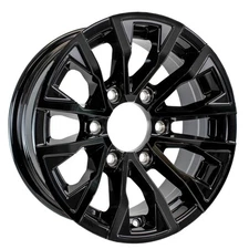 eCustomrim Aluminum Trailer Wheel 15X6 15 Inch Edge 6 Lug On 5.5" Center Rim