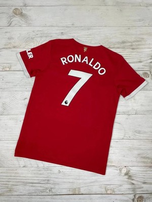 Adidas Manchester United 2021 2022 Ronaldo #7 Home Shirt Jersey
