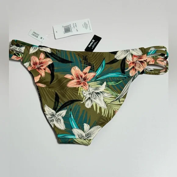 HURLEY MAX SOLID MODERATE BOTTOM Vintage Palm Siz… - image 4