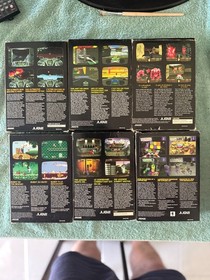 Atari Jaguar Games boxed and accessories job lot