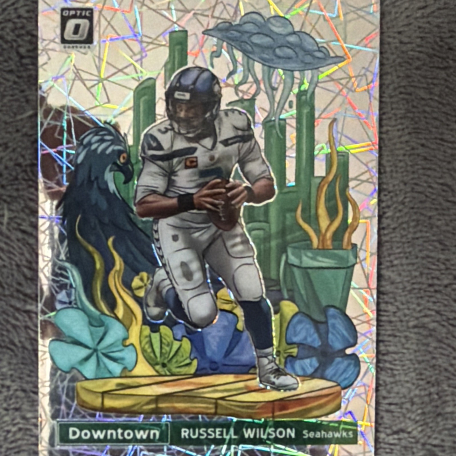 2021 Panini Donruss Optic - Downtown Russell Wilson #DT-31