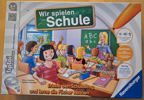 Lernspiel Tiptoi Wir Spielen Schule Von Ravensburger