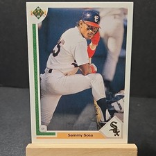 Upper Deck 1991 Base Set Sammy Sosa #265 Chicago White Sox Baseball Card