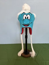 The Smurfs 2011 Beanie Hat W/ Tassels Vanity Smurf Winter Cap