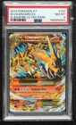 2014 Pokemon XY M Charizard EX Flashfire - Ultra Rare #107 PSA 8