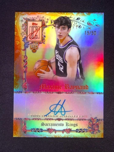 2025 Topps Signature Maxime Raynaud Base (RAW)