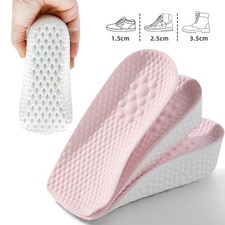 Height Increase Insoles for Men Women High Arch Supports Shoe Inserts -3 level