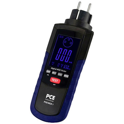 PCE Instruments PCE-RCD 1 Installationstester VDE-Norm 0100-600 VDE-Prüfgerät
