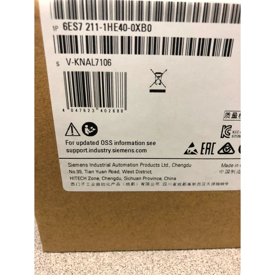 New Siemens SIMATIC S7-1200 CPU 1211C 6ES7211-1HE40-0XB0 6ES7 211-1HE40-0XB0 - Image 3 of 3