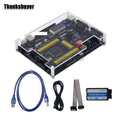 USB Blaster Programmer with FPGA Development Board (EP4CE6 E22C8N) and Cables
