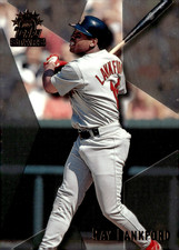 1999 TOPPS STARS NO STAR FOIL PARALLEL MISSING SERIAL PROOF #130 RAY LANKFORD