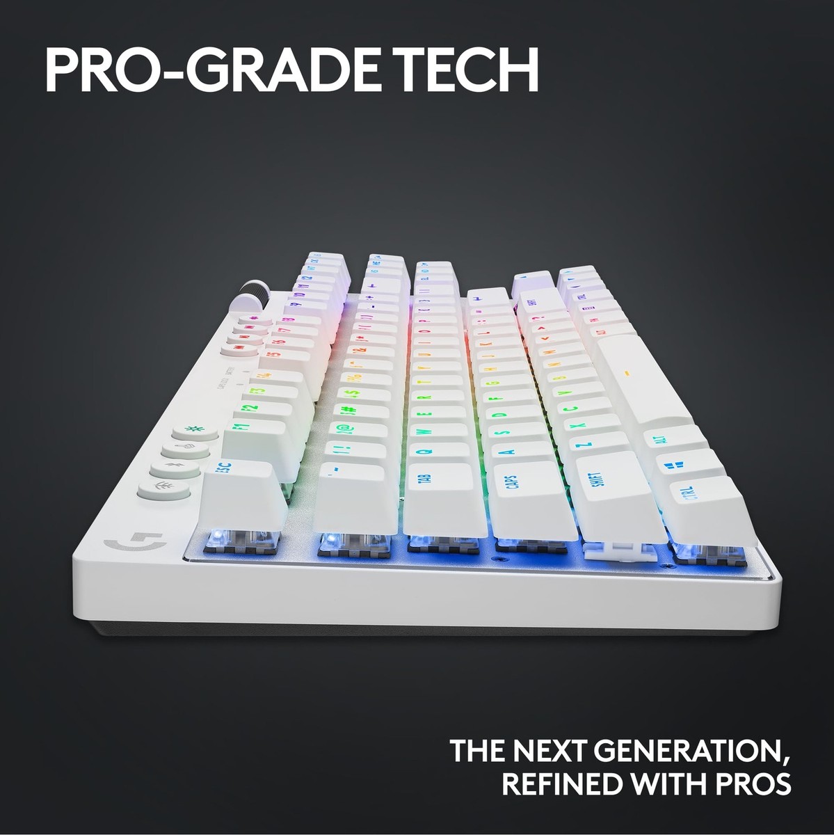 Logitech G Pro X TKL LIGHTSPEED Keyboard Tactile White | eBay