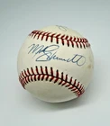 Mike Schmidt Steve Carlton Dual Signed Baseball Phillies HOF GAI COA