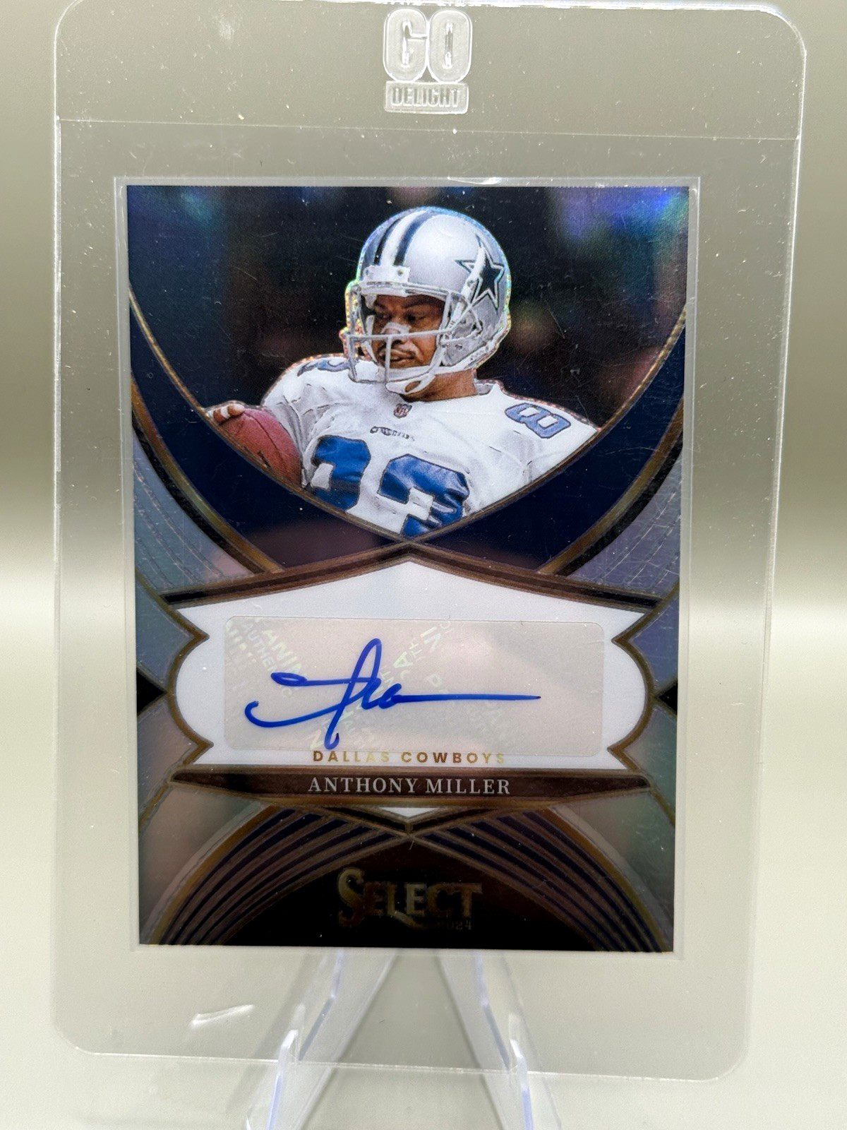 Panini 2024 Select Signatures Prizm Anthony Miller Cowboys Auto #SSP-AMR