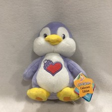 Care Bear Cousins Cozy Heart Penguin Plush 2003 Stuffed Animal 7  Collectors