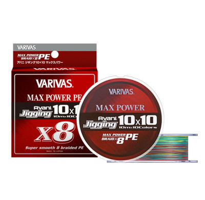 Varivas Avani Jigging 10x10 Max Power PE X8 300m | Japan Premium Jigging-Schnur