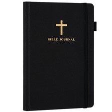 Prayer Journal for Men, Sermon/Scripture/Bible Notebooks for Note Taking, 4 M...