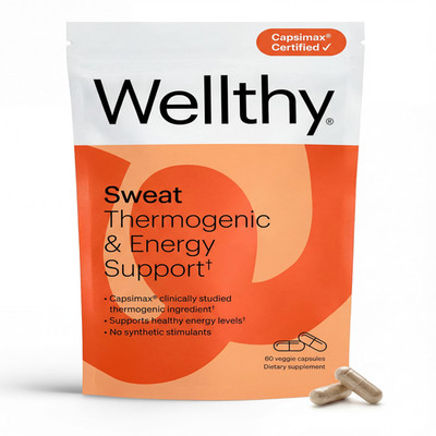 Wellthy Daily Thermogenic Capsimax Green Tea L-Carnitine Belly Thermogenic For