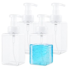 Foaming Soap Dispenser 15oz/450ml Clear Empty Foam Dispensers,