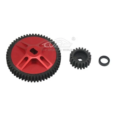 TSRC Metall Hochgeschwindigkeitsgetriebesatz 54T/20T FÜR 1/5 Hpi RV Km Baja 5b  - Bild 1 von 4